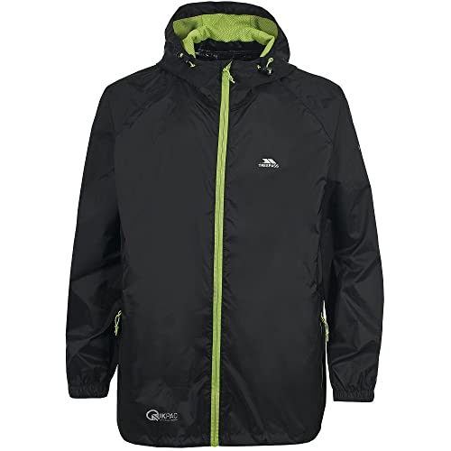 Regenjacke Trespass Qikpac Unisex für Erwachsene, kompakt und wasserdicht