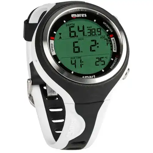 Tauchcomputer Mares Smart für Erwachsene, Black/White, Einheitsgröße