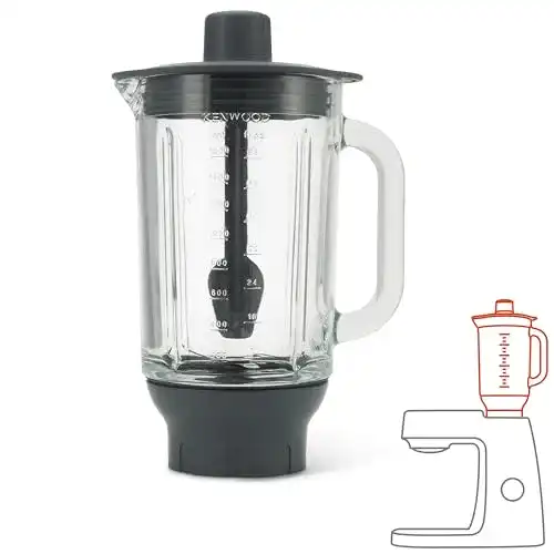 Kenwood ThermoResist Glas-Mixaufsatz für Küchenmaschinen