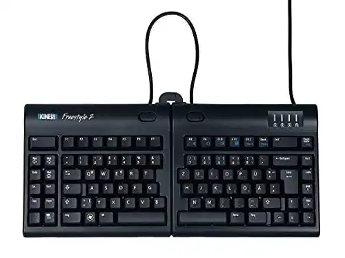 Kinesis Freestyle2 QWERTZ USB Tastatur mit ergonomischem Design