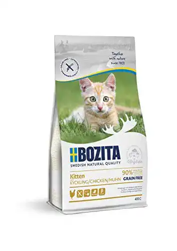 Bozita Kitten Trockenfutter getreidefrei mit Hühnchen für junge Katzen
