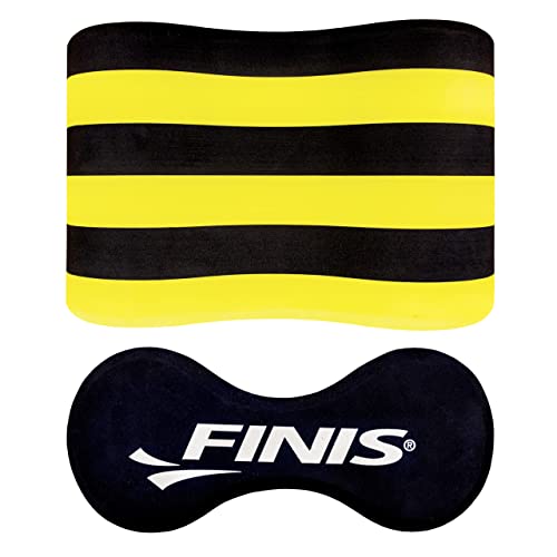 Pull-Buoy Finis Foam für Schwimmer ab 12 Jahren, Gelb/Schwarz, Einheitsgröße