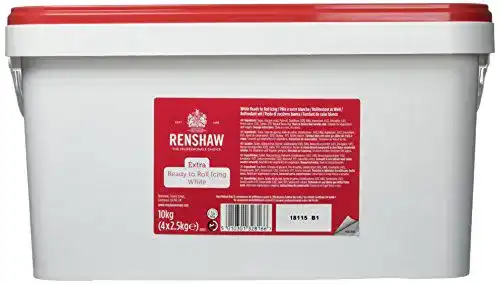 Renshaw Rollfondant Extra 10kg – Natürlich Weiß