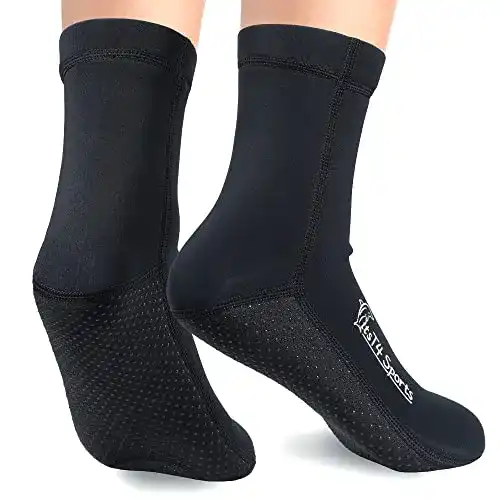 Neoprensocken FitsT4 Sports Tauchsocken 3mm rutschfest