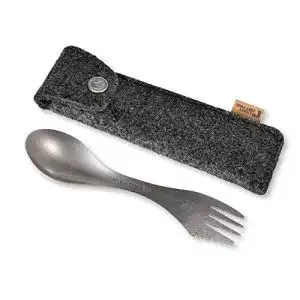 Light My Fire Titan Spork mit Hülle Ultralight Campingbesteck