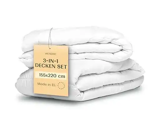Bettdecke 155 x 220 von WENDRE für Allergiker