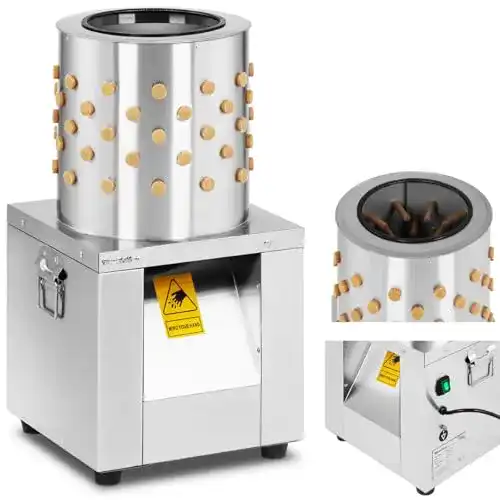 Geflügelrupfmaschine Wiesenfield WIE-QP-30 für Wachteln