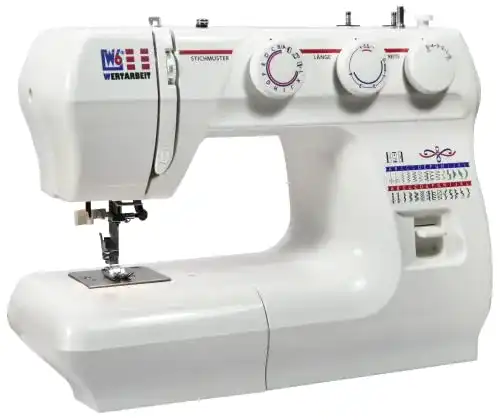 Freiarm-Nähmaschine W6 Wertarbeit N 1235/61 mit 29 Nähprogrammen