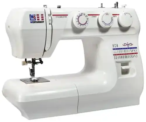 Nähmaschine W6 Wertarbeit N 1235/61 mit Freiarm
