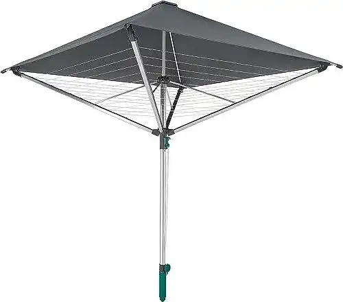Leifheit Wäschespinne LinoProtect 400 Wetterfester Wäscheschirm