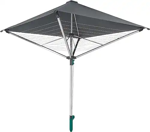 Leifheit Wäschespinne LinoProtect 400 Wetterfester Wäscheschirm