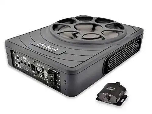 Aktiv-Subwoofer Axton ATB25P, flacher 25 cm Untersitz-Bass