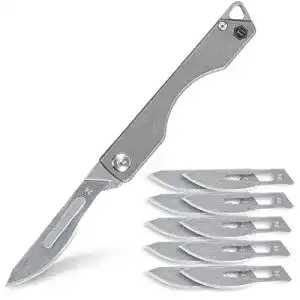 Keyunity Titan Klappmesser Utility EDC Taschenmesser mit austauschbarer Klinge