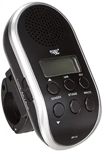 Fahrradradio Fun Collection mit LED-Leuchte
