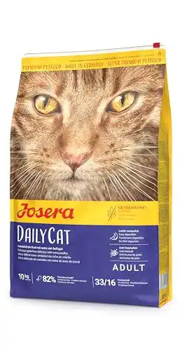 Josera Trockenfutter Katze DailyCat 10 kg – Getreidefreies Futter