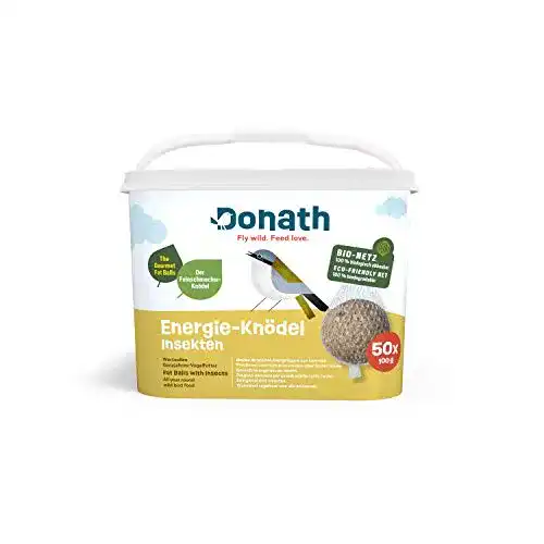 Meisenknödel Donath mit Insekten im Bio-Netz für Wildvögel
