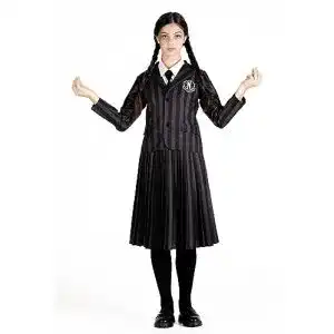 Wednesday Addams Kostüm für Mädchen – Nevermore Academy Uniform