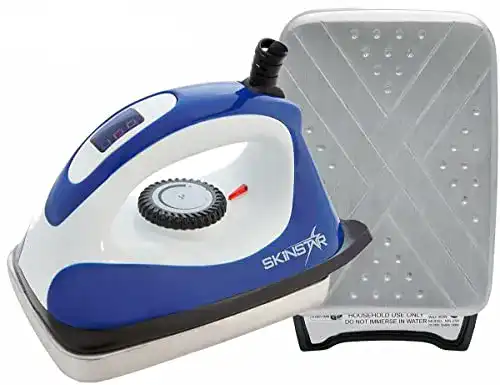 Wachsbügeleisen Skinstar Digital Ski Waxer PRO mit Struktur