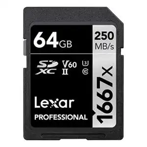 Lexar Professional 1667x SDXC 64 GB Speicherkarte