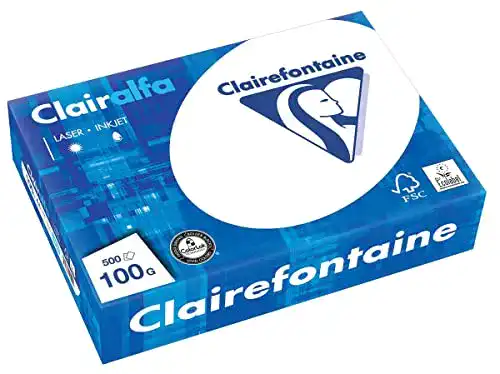 Druckerpapier Clairefontaine 1950C 100g – Ries mit 500 Blatt