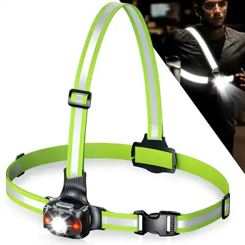 Brustlampe Iseyou für Joggen und Outdoor-Aktivitäten