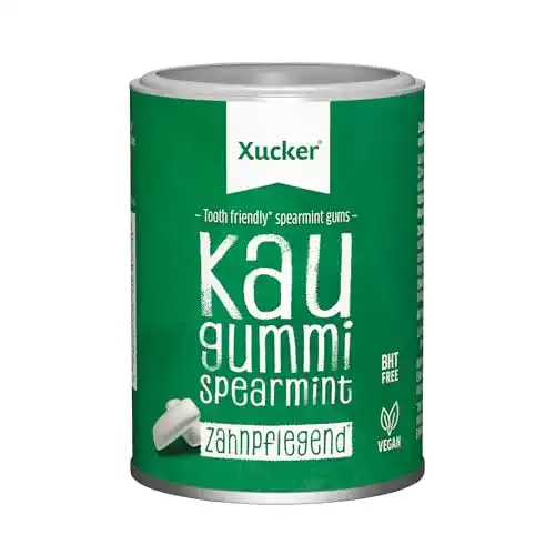 Xylit-Kaugummi von Xucker für zuckerfreie Zahnpflege mit Spearmint