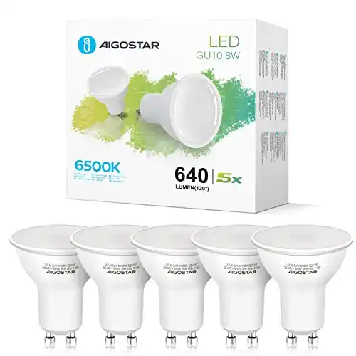 Aigostar GU10 LED Leuchtmittel 8W Kaltweiß