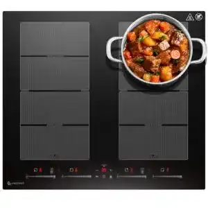 Induktionskochfeld 60 cm von Amzchef mit zwei Flexzonen
