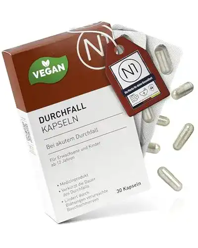 N1 Durchfall Kapseln 30 Stück Medizinprodukt zur Linderung von Durchfall