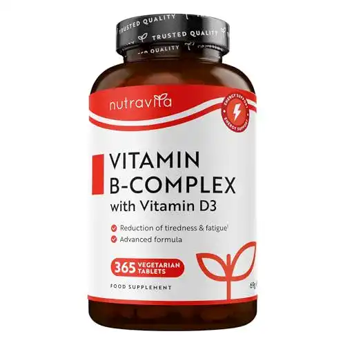 Vitamin B6 Nutravita Vitamin B-Komplex für ein Jahr