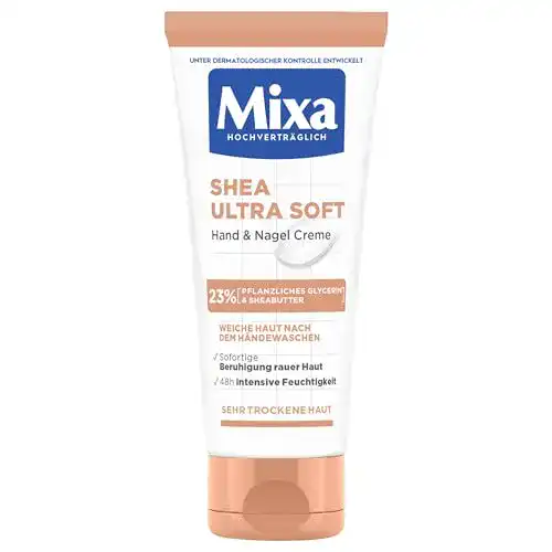 Hautschutzcreme Mixa Shea Hand- und Nagelcreme, pflegend und beruhigend