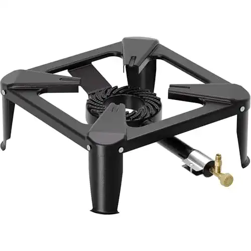 Camping Hockerkocher Wiltec Gaskocher 450g/h 7kW für Outdoor-Aktivitäten
