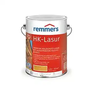 Remmers HK-Lasur 3in1 Eiche hell 2,5 Liter für Holzschutz im Außenbereich