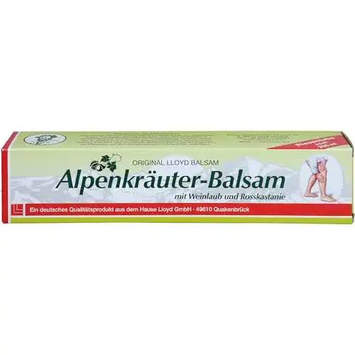 Venensalbe Alpenkräuter Skyvov Balsam für müde Beine
