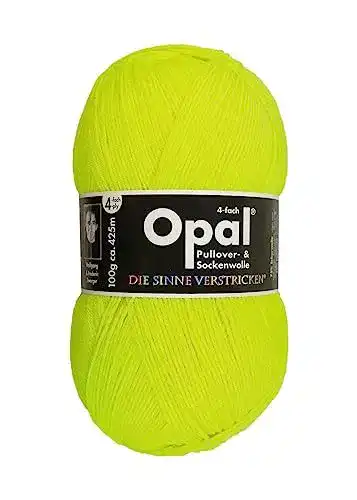Opal Sockengarn Neon 2012 in neon gelb