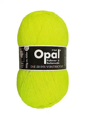 Opal Sockengarn Neon 2012 in neon gelb