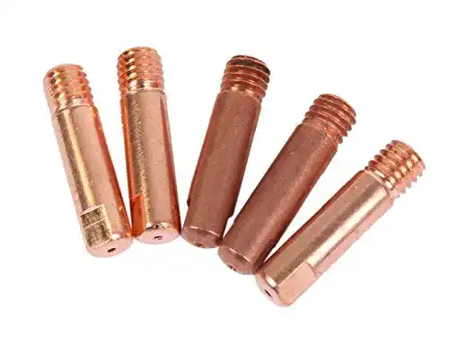 Stromdüse Weldinger MIG/MAG M6 0,6 mm 5er Set Kontaktröhrchen