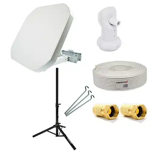 Satellitenschüssel Premium X SAT-Anlage Flat43 Flachantenne