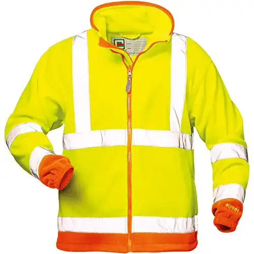 Warnschutzjacke Elysee Leo Fleecejacke Größe M