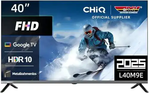 Chiq L40M9E 40 Zoll (100 cm) Smart TV mit FHD und HDR10