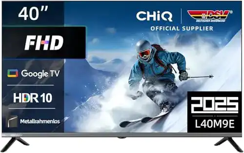 Chiq L40M9E 40 Zoll (100 cm) Smart TV mit FHD und HDR10