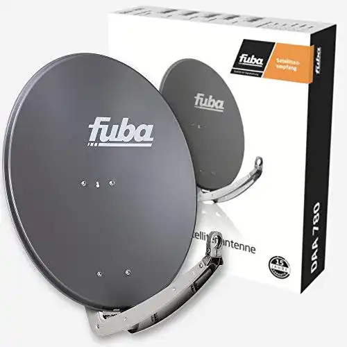 Fuba Satellitenschüssel DAA 780 A – 78 cm Aluminium-Parabolantenne