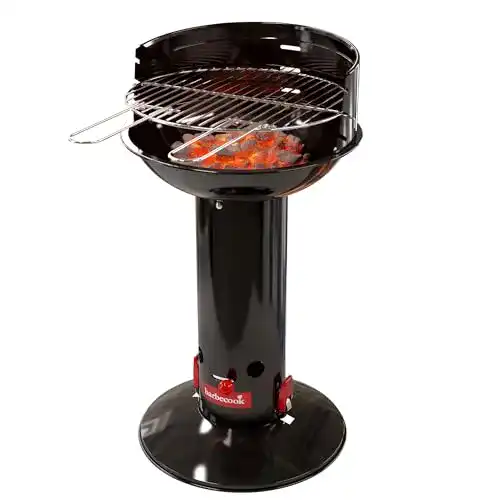 Grill Barbecook Loewy 40 Mini Holzkohle BBQ mit Windschutz