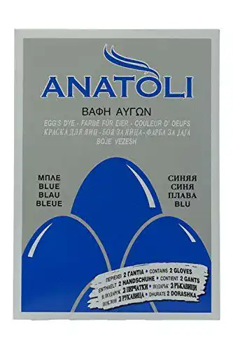 Anatoli Eierfarbe aus Griechenland in Blau, 3g für Ostereier