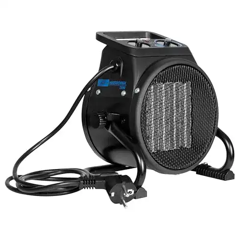 Güde Elektroheizer GEH 2000 P, 2000 W, TÜV/GS-zertifiziert