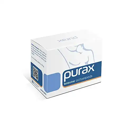 Achselpads Purax Underarm Pads 30 Stück in Braun