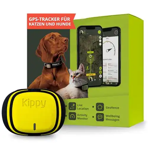 GPS Tracker für Katzen und Hunde Kippy Evo Halsband
