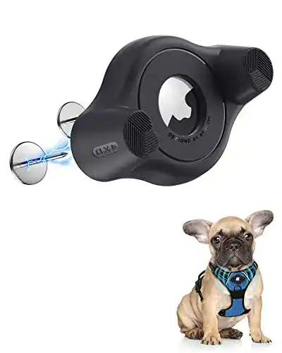 Stouchi AirTag Halter für Hunde und Katzen – TPU Schutz Hülle