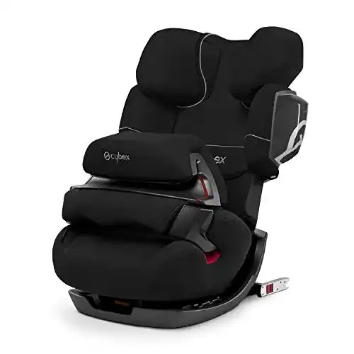 Cybex Silver 2-in-1 Kinder-Autositz Pallas 2-Fix in Pure Black