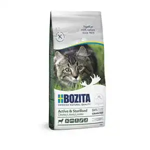 Bozita Active & Sterilised Getreidefreies Katzenfutter mit Lamm 2 kg